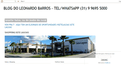Desktop Screenshot of leonardobarros.com