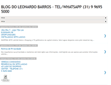 Tablet Screenshot of leonardobarros.com